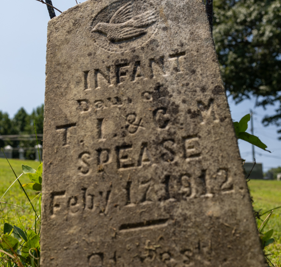 Infant Daughters, Thomas Spease and Cora